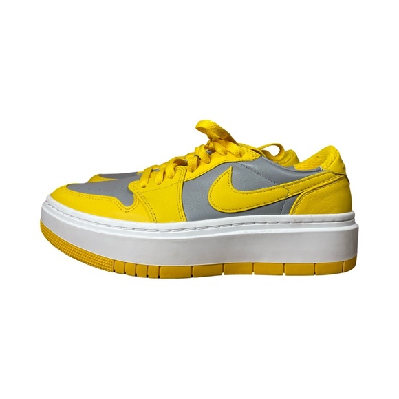 Nike Air Jordan 1 Elevate Low WMNS | Cement Grey/Varsity Maize | Size 10 - Picture 1 of 15